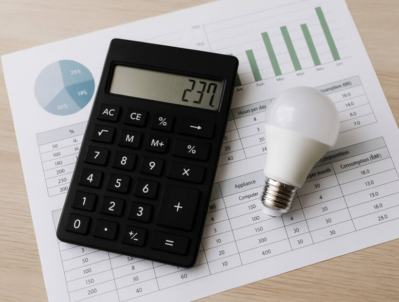 Kalkulator zużycia prądu – czym jest i jak z niego korzystać?