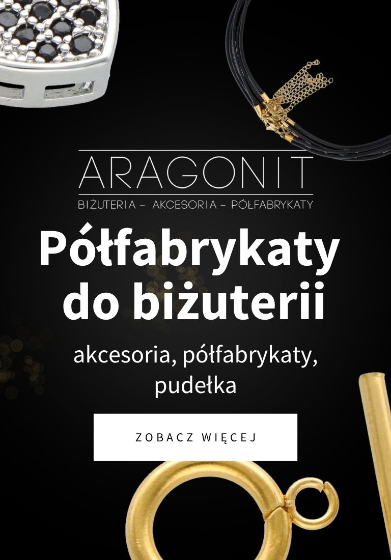 Półfabrykaty do biżuterii Aragonit