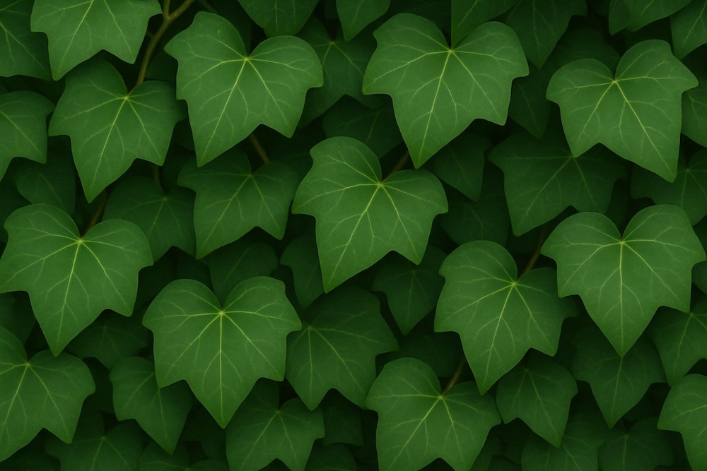bluszcz na balkonie - gatunek z Irlandii bluszcz na balkonie - Hedera hibernica
