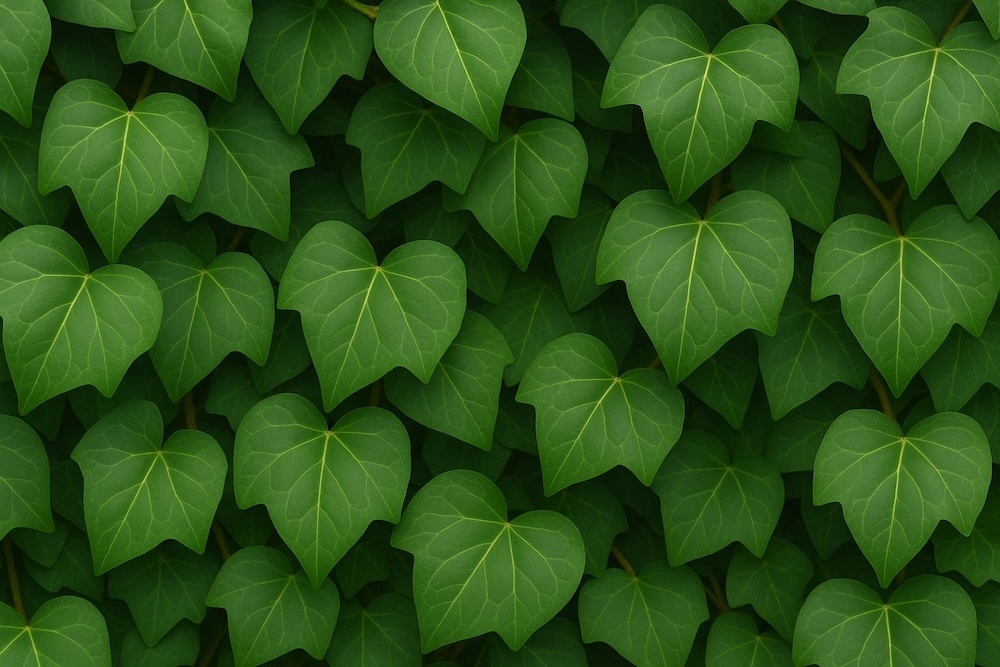 bluszcz na balkonie - gatunek kanadyjski bluszcz na balkonie - Hedera canariensis