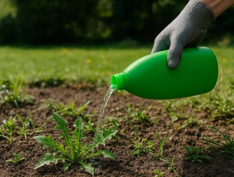 Domestos na chwasty – czy jest skuteczny i bezpieczny? Odpowiadamy