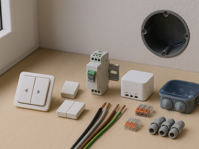 podłączenie rolety 5 przewodów – niezbędne elementy podłączenie rolety 5 przewodów a potrzebne elementy