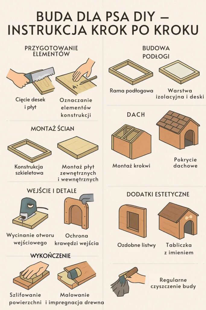 Buda dla psa – projekt krok po kroku