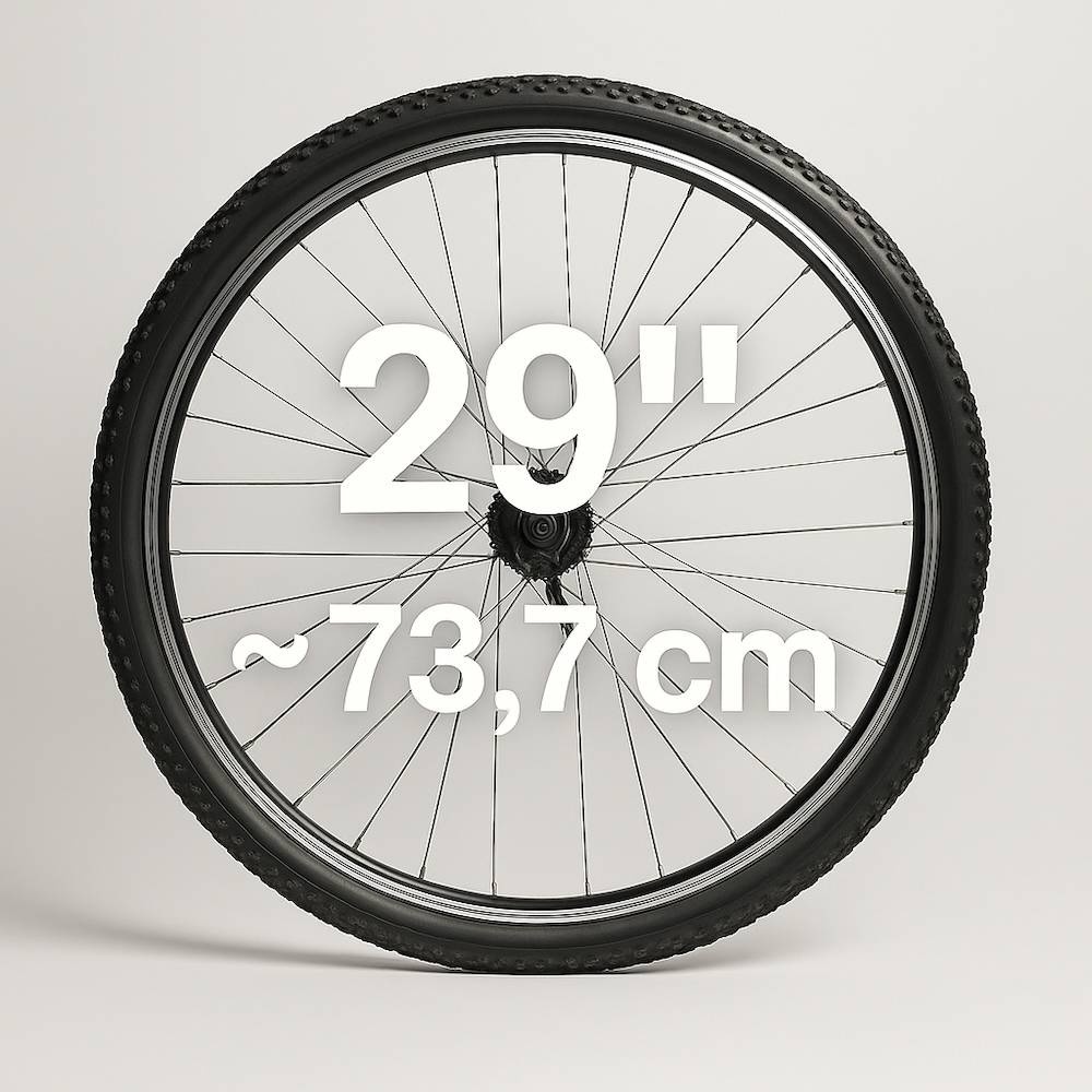 typowy rozmiar koła rowerowego w calach 