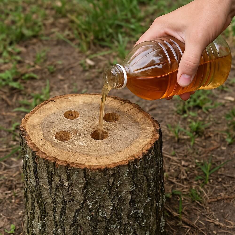 Ocet na korzenie drzew - jak stosować?