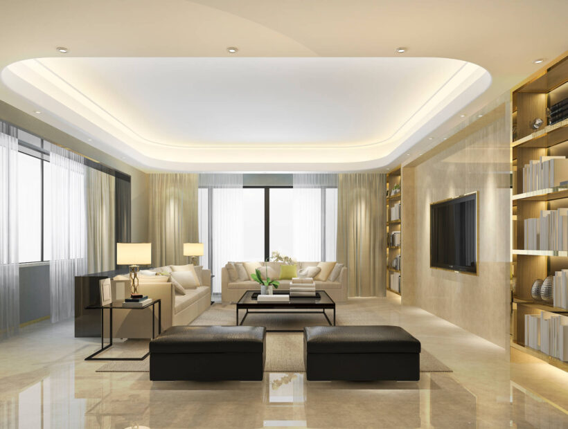 Sufit podwieszany – cena w 2025 roku. Sprawdzamy