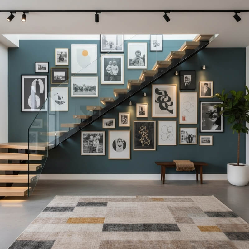 zabudowy pod schodami z galerią zdjęć