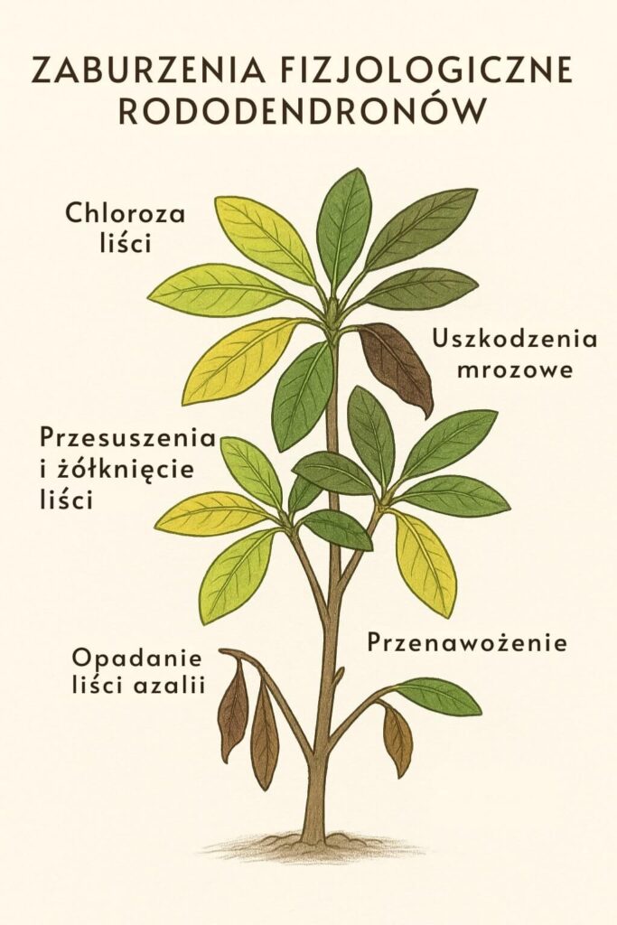 Zaburzenia fizjologiczne rododendronów