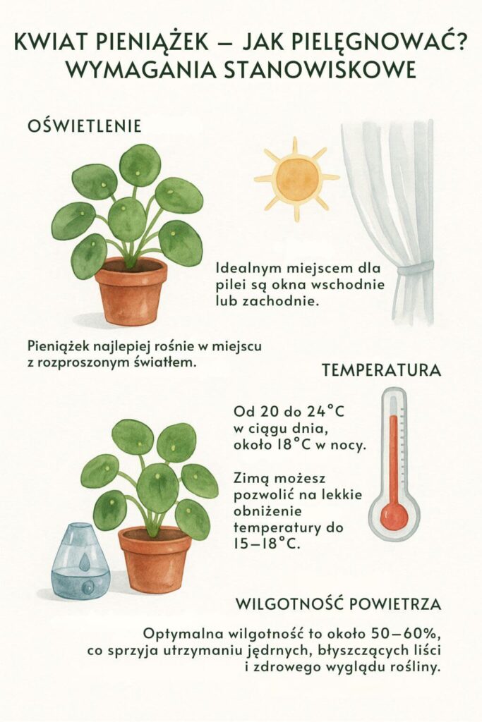 Kwiat pieniążek – jak pielęgnować? Odpowiednie stanowisko 