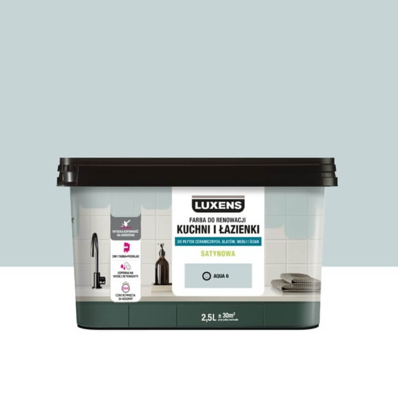 najlepsza farba do malowania mebli z okleiny marki Luxens