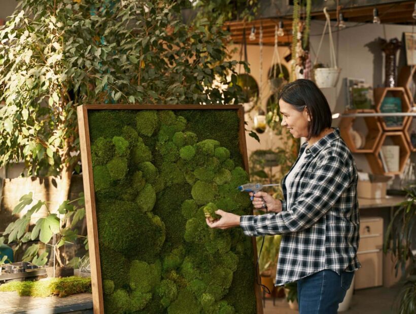 Mech chrobotek – jak dbać o tę dekorację?