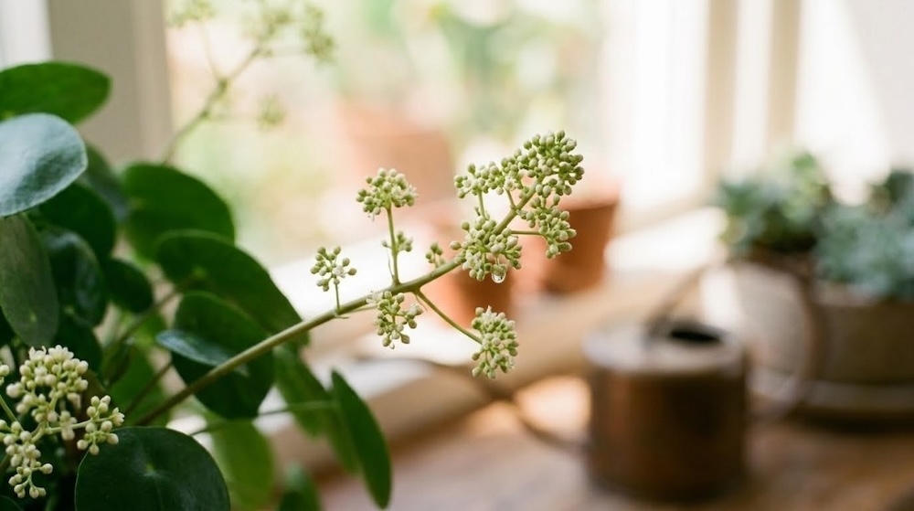 kwiat pieniążek - jak kwitnie kwiat 