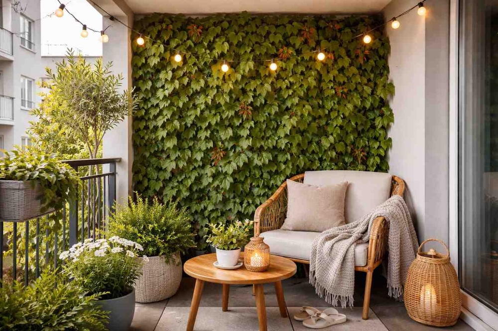 pnącza na balkon - winobluszcz pięciolistkowy