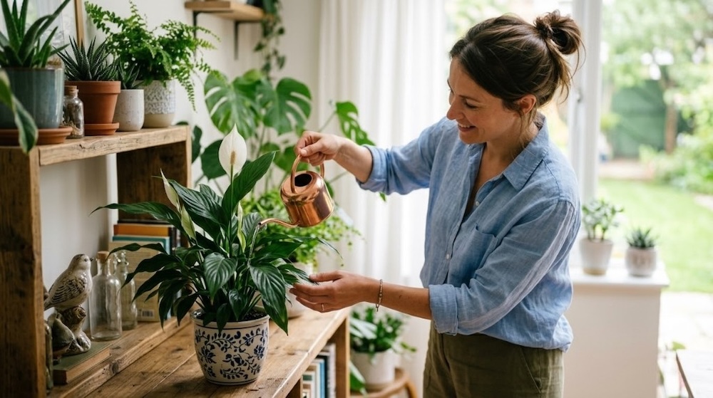 skrzydłokwiat - jak dbać i podlewać