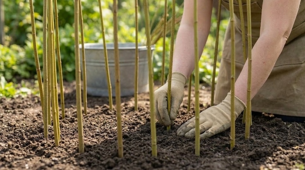 wierzba pleciona - jak zrobić sadzonki w ziemi 